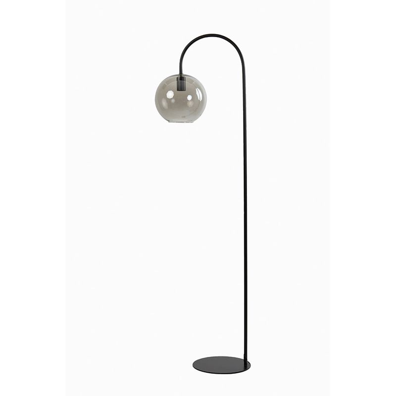 Foto van Light & living - vloerlamp subar - 45x28x158cm - grijs