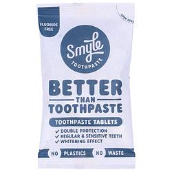 Foto van Smyle toothpaste tablets navulling zonder fluoride