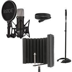 Foto van Rode nt1 signature black - bax advised set - studio vocal