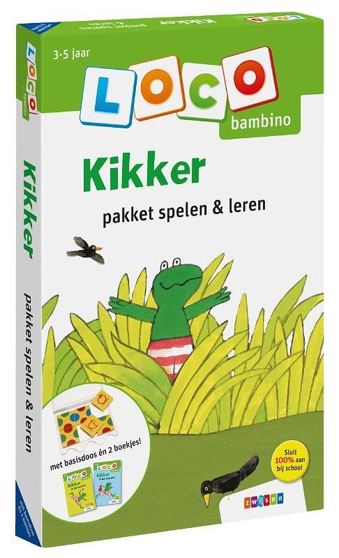 Foto van Loco bambino kikker pakket spelen & leren - max velthuijs - paperback (9789048743940)