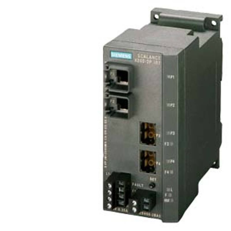 Foto van Siemens 6gk5202-2bh00-2ba3 industrial ethernet switch 10 / 100 mbit/s