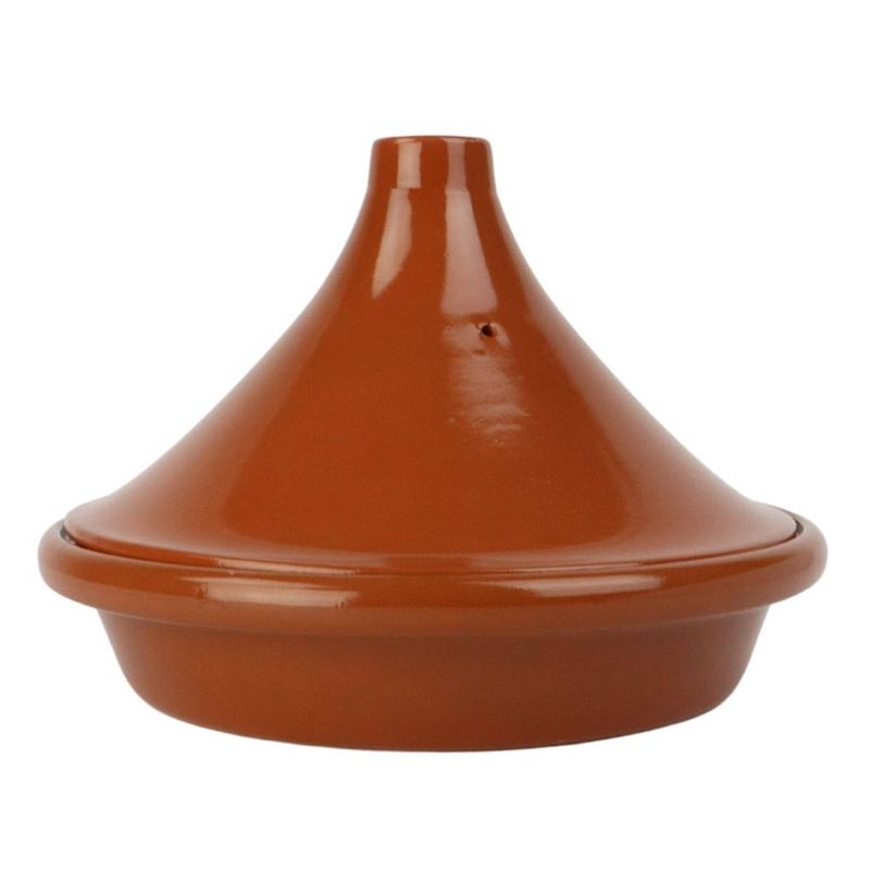 Foto van Orange85 toscaanse tajine - voor oven - 28 cm - keramiek