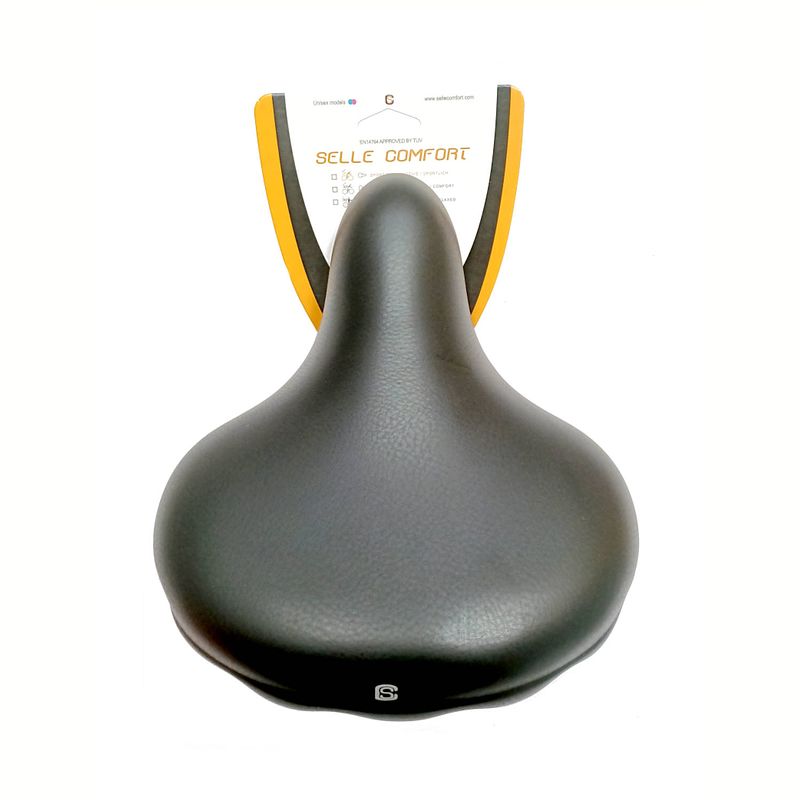 Foto van Selle comfort comfort zadel zwart imi drifter, zonder strop (hangverpakking).