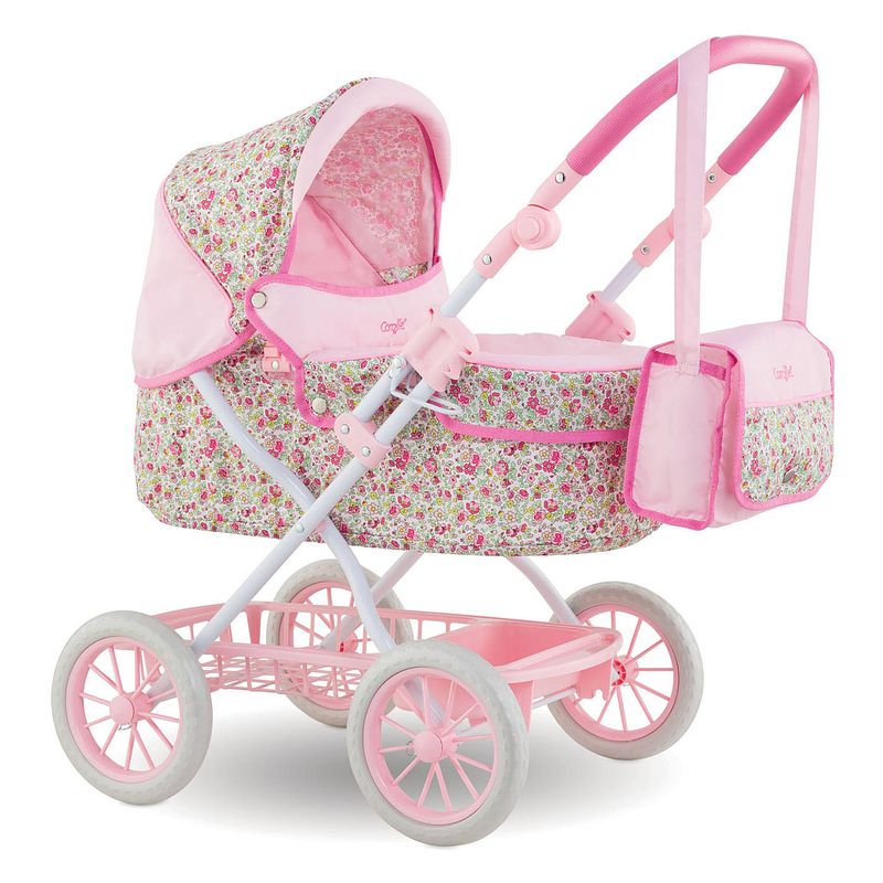 Foto van Corolle mon grand poupon poppenwagen floral babypop 36/42/52 cm