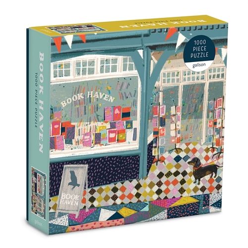 Foto van Book haven 1000 piece puzzle in square box - puzzel;puzzel (9780735368583)