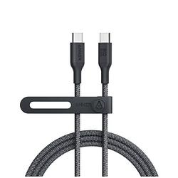 Foto van Anker 544 usb-c to usb-c cable bio-nylon 140w 0.9m powerbank zwart