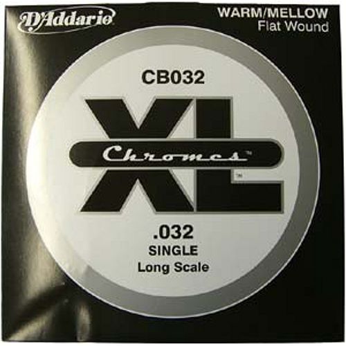 Foto van D'saddario cb032 losse flatwound snaar voor elektrische basgitaar .032