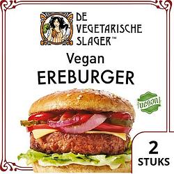 Foto van De vegetarische slager vegan ereburger 226g bij jumbo