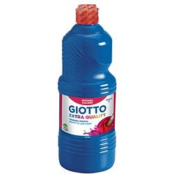 Foto van Giotto extra quality plakkaatverf, fles van 1000 ml, ultramarijn blauw