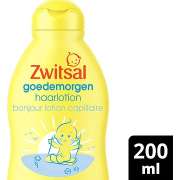 Foto van Zwitsal goedemorgen haarlotion baby 200ml bij jumbo