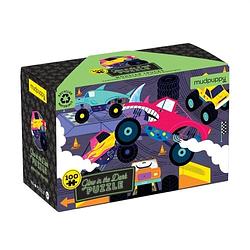 Foto van Monster trucks 100 piece glow in the dark puzzle - puzzel;puzzel (9780735376533)