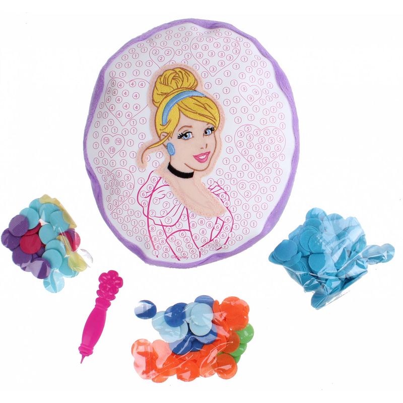 Foto van Slammer versier jouw disney princess toverkussen 25 cm