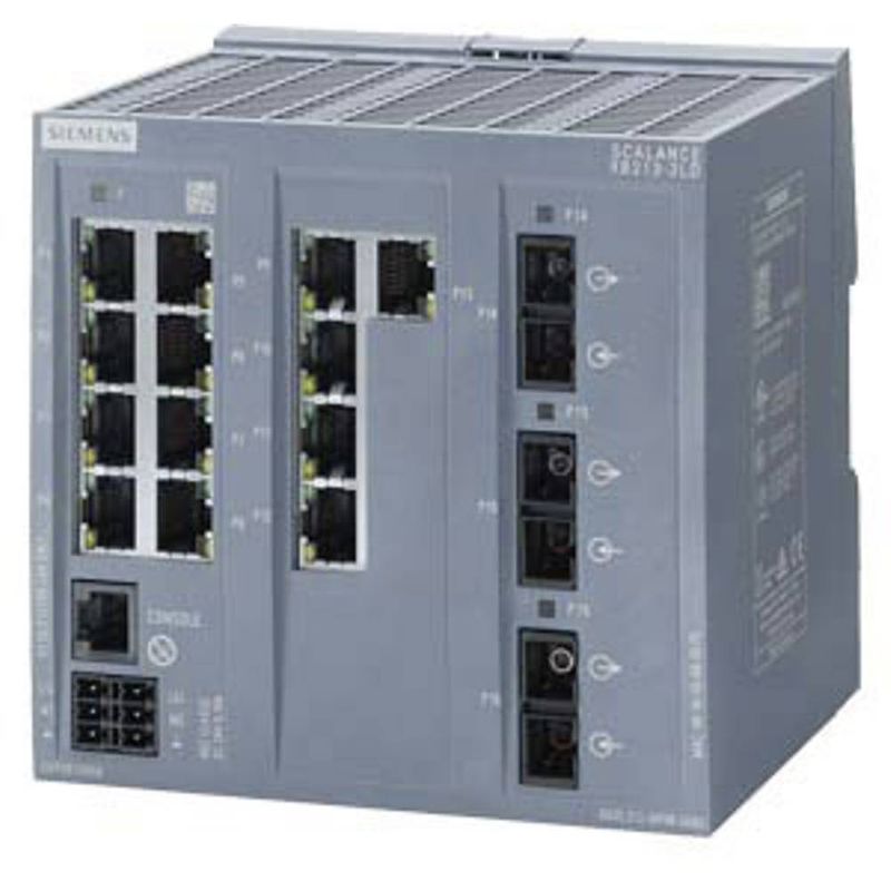 Foto van Siemens 6gk5213-3bf00-2tb2 netwerk switch 10 / 100 mbit/s