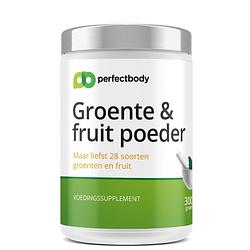 Foto van Perfectbody groente- en fruitpoeder - 300 gram