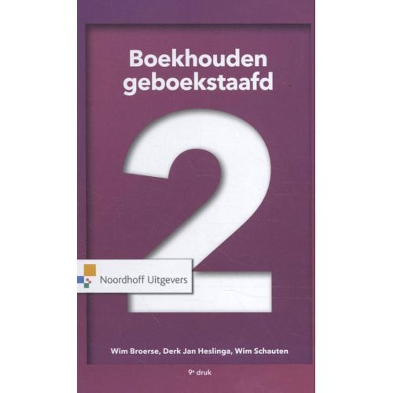 Foto van Boekhouden geboekstaafd / 2