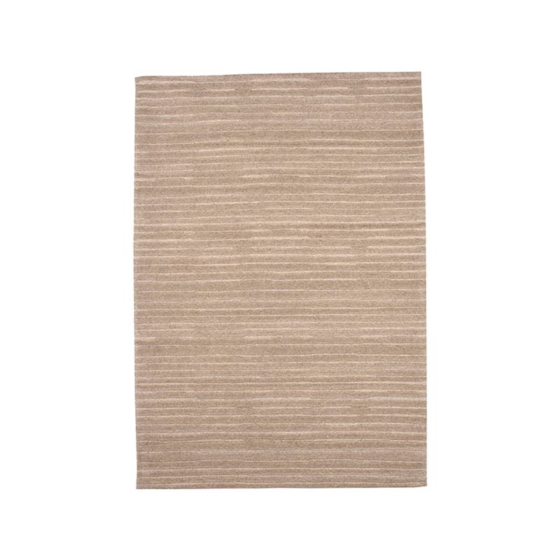 Foto van Label51 vloerkleden luxy - taupe - wol - 160x230 cm