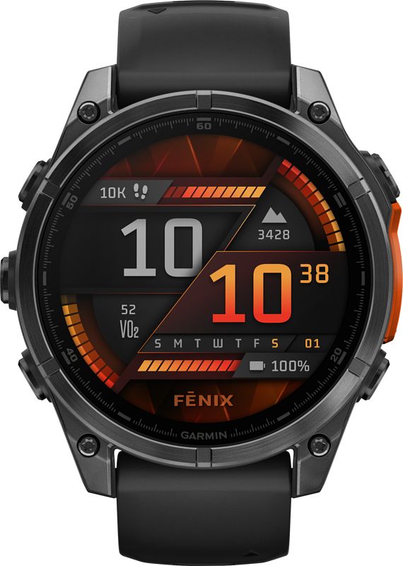 Foto van Garmin fenix 8 zwart 47mm