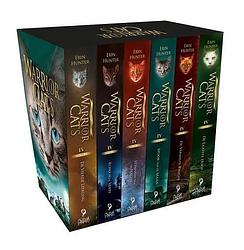 Foto van Warrior cats serie iv cadeaubox: 6 delen in paperback - erin hunter - paperback (9789059249110)