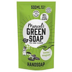 Foto van Marcels green soap handzeep tonka & muguet navulling