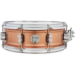 Foto van Pdp drums pdsn0514nbcc concept series brushed copper 14 x 5 inch snaredrum