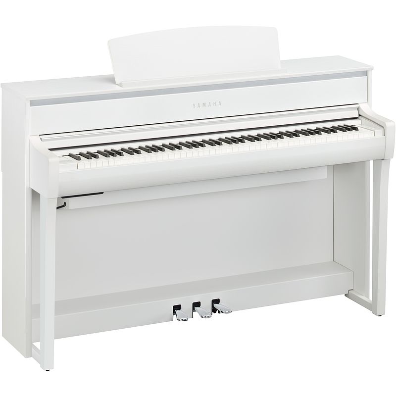 Foto van Yamaha clp-775wh clavinova white digitale piano