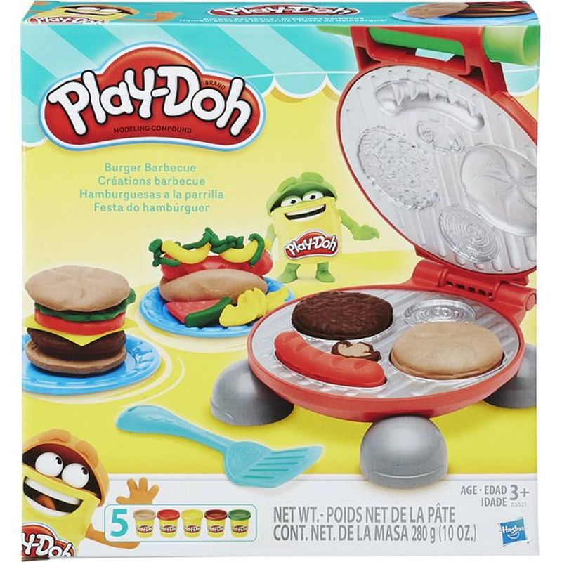 Foto van Hasbro play-doh burger barbecue klei