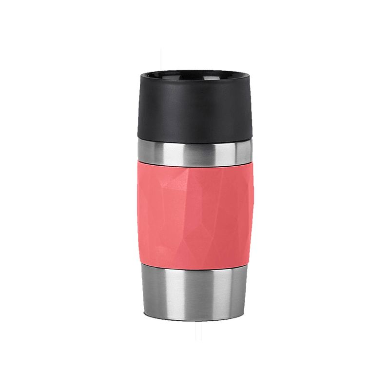 Foto van Emsa thermosbeker travel mug compact koraal 300 ml