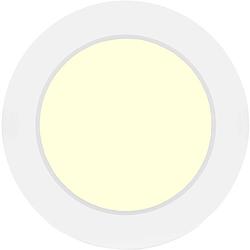 Foto van Led downlight pro - aigi trinko - opbouw rond 6w - warm wit 3000k - mat wit - kunststof