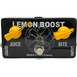 Foto van British pedal company special edition lemon boost effectpedaal