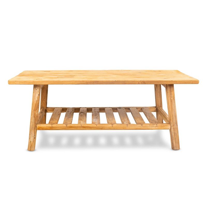 Foto van Benoa blora teak coffeetable 120 cm