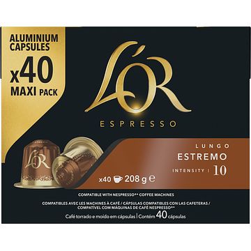 Foto van L'sor lungo estremo koffiecups familiepak 40 stuks bij jumbo