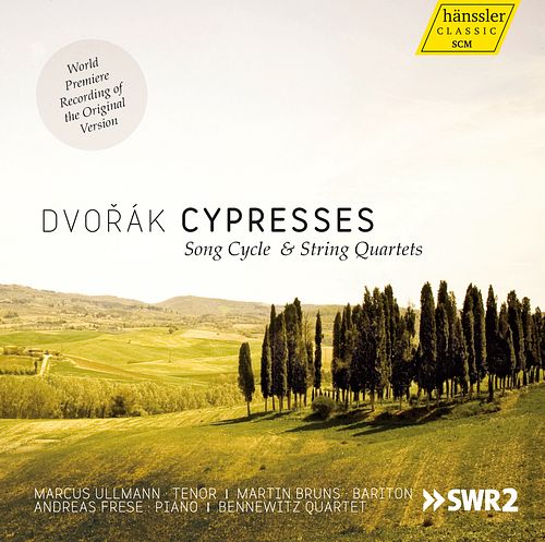 Foto van Dvorák: cypresses, song cycle & string quartets - cd (4010276025023)