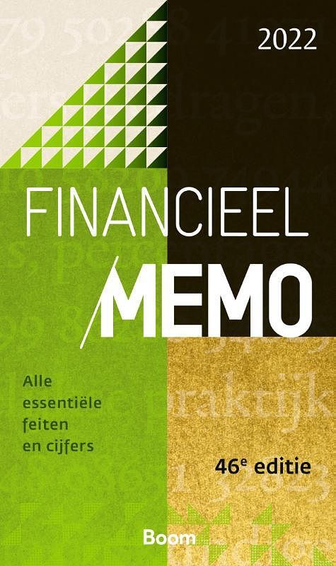 Foto van Financieel memo 2022 - t de bondt - paperback (9789024447831)