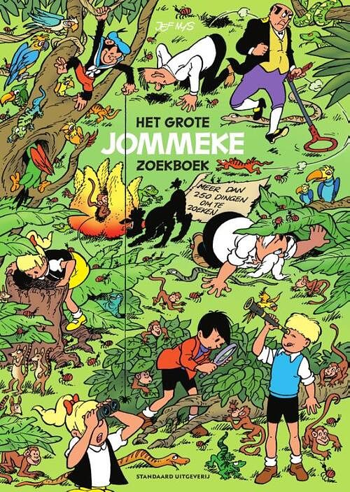 Foto van Het grote jommeke zoekboek - hardcover (9789002277320)