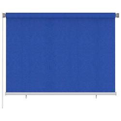 Foto van Vidaxl rolgordijn voor buiten 200x140 cm hdpe blauw