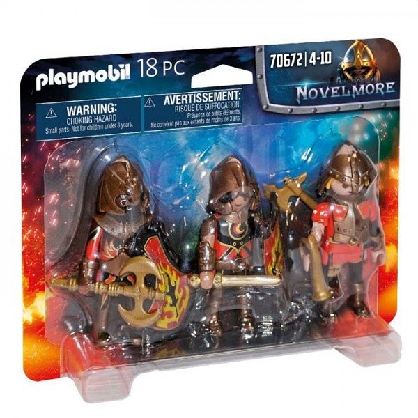 Foto van 70672 playmobil novelmore set van 3 burnham raiders