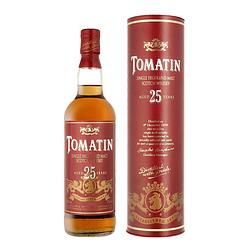 Foto van Tomatin 25 years 70cl whisky + giftbox