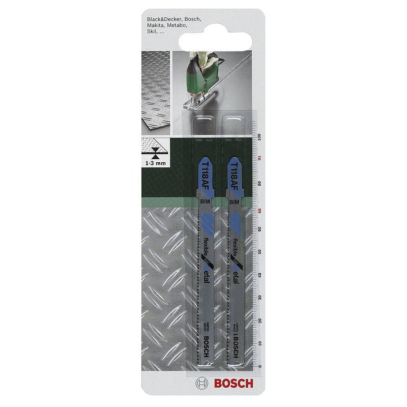 Foto van Bosch accessories 2609256733 decoupeerzaagblad bimetaal, t 118 af n/a 2 stuk(s)