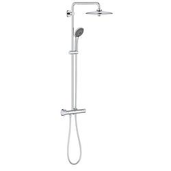 Foto van Grohe douchekolom thermostatische mixer vitulio joy0, douchekop, 260 mm, 3 straaldouche, 27298002