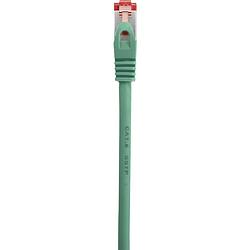 Foto van Renkforce rf-5276310 rj45 netwerkkabel, patchkabel cat 6 s/ftp 15.00 m groen snagless, vergulde steekcontacten, vlambestendig 1 stuk(s)