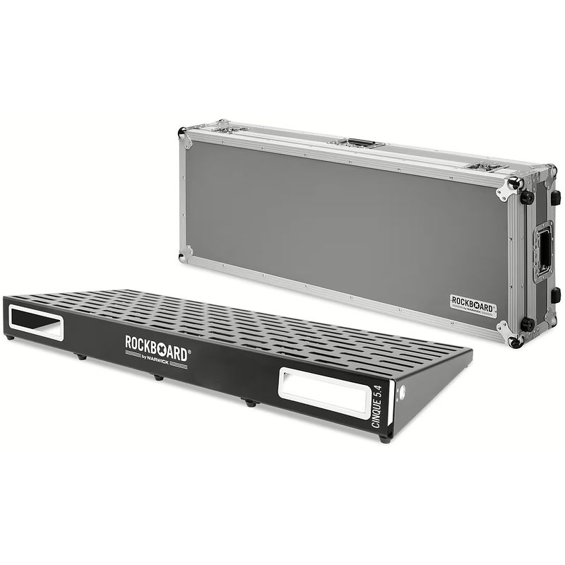 Foto van Rockboard cinque 5.4 pedalboard met flightcase