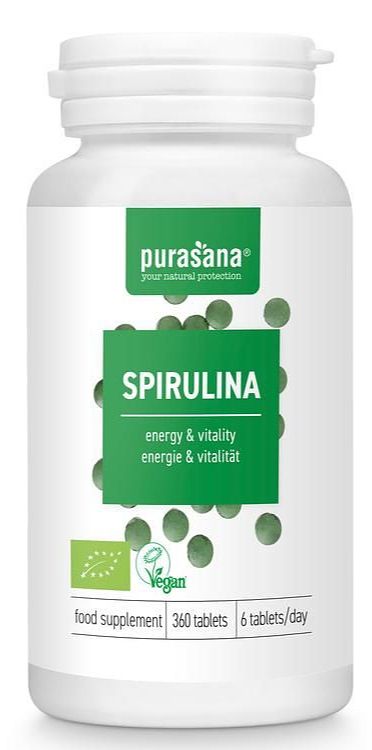 Foto van Purasana spirulina tabletten