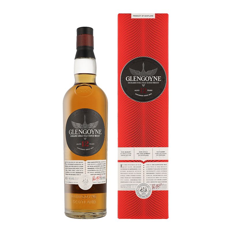 Foto van Glengoyne 12 years 70cl whisky