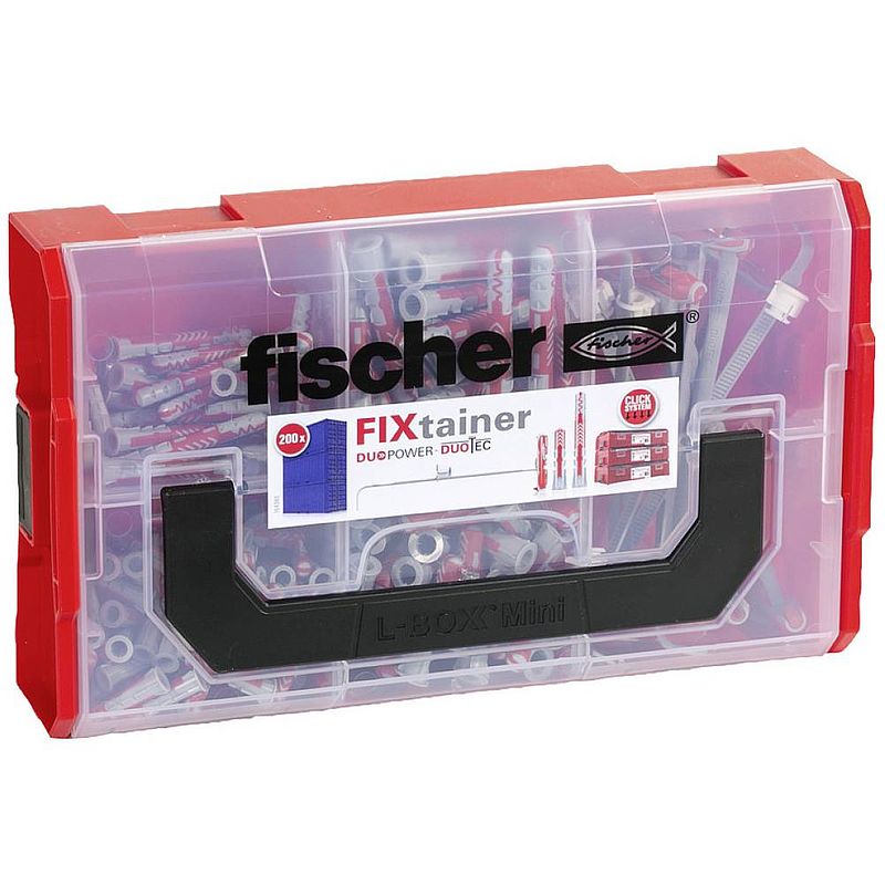 Foto van Fischer fixtainer - duopower plugassortiment 541357 200 stuk(s)