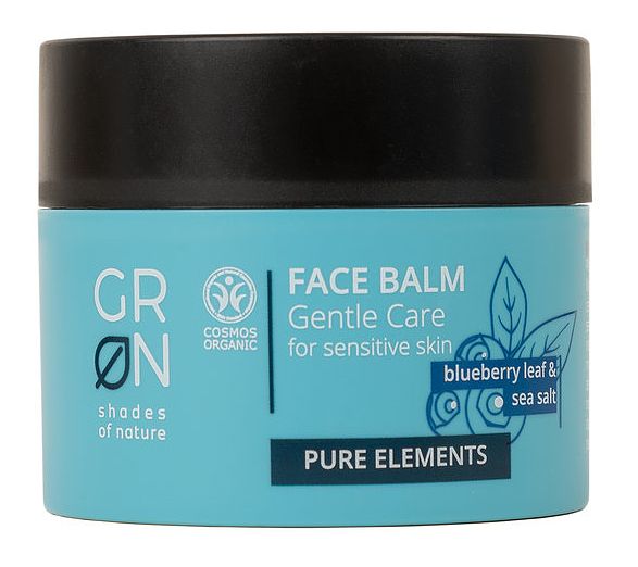 Foto van Grn pure elements face balm blueberry leaf & sea salt