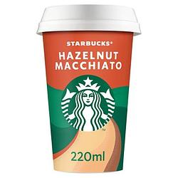 Foto van Starbucks chilled coffee hazelnut macchiato 220ml bij jumbo