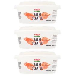 Foto van Karaat zalm slaatje 3 x 140g bij jumbo