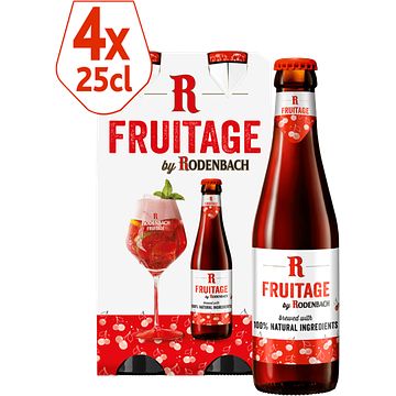 Foto van Rodenbach fruitage speciaal bier fles bij jumbo