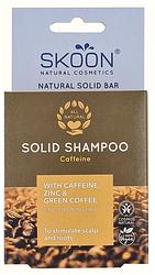 Foto van Skoon solid shampoo bar caffeine