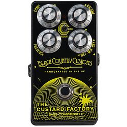 Foto van Laney black country customs the custard factory tri-mode bass compressor effectpedaal